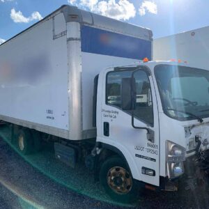 .  Isuzu NPR-HD, 2018, 5.2L, AT-HB, 16ft Box, 85in Rollup Door, TG, N#7431