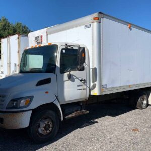 .  Hino 185, 20ft Box, 84in +Side Door, 102in W, TG, N#HANS