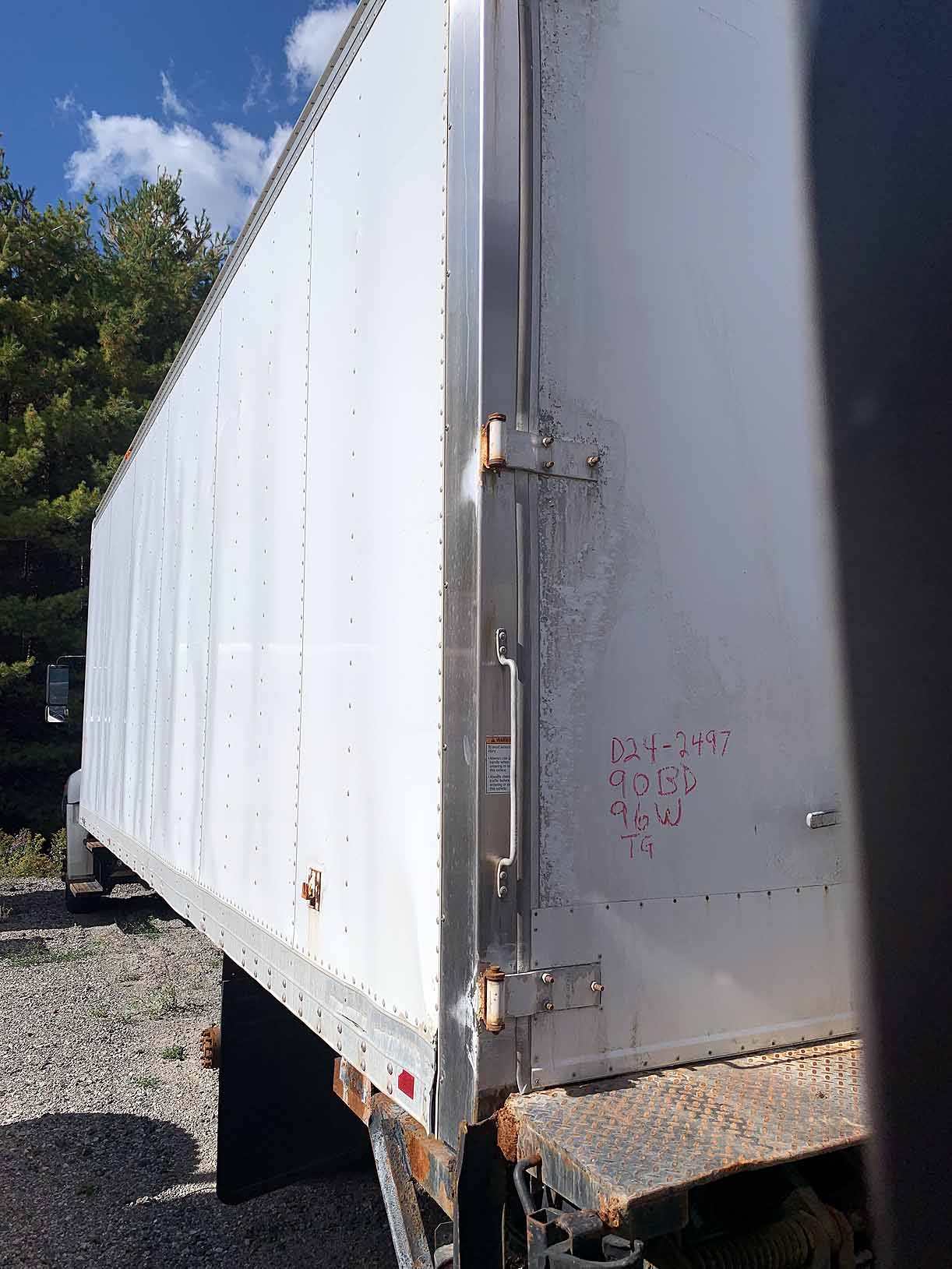 . Hino 268, 2008, 7.6L, AT-HB, 24ft Box, 90in B Door, TG, N#2497 - Image 6