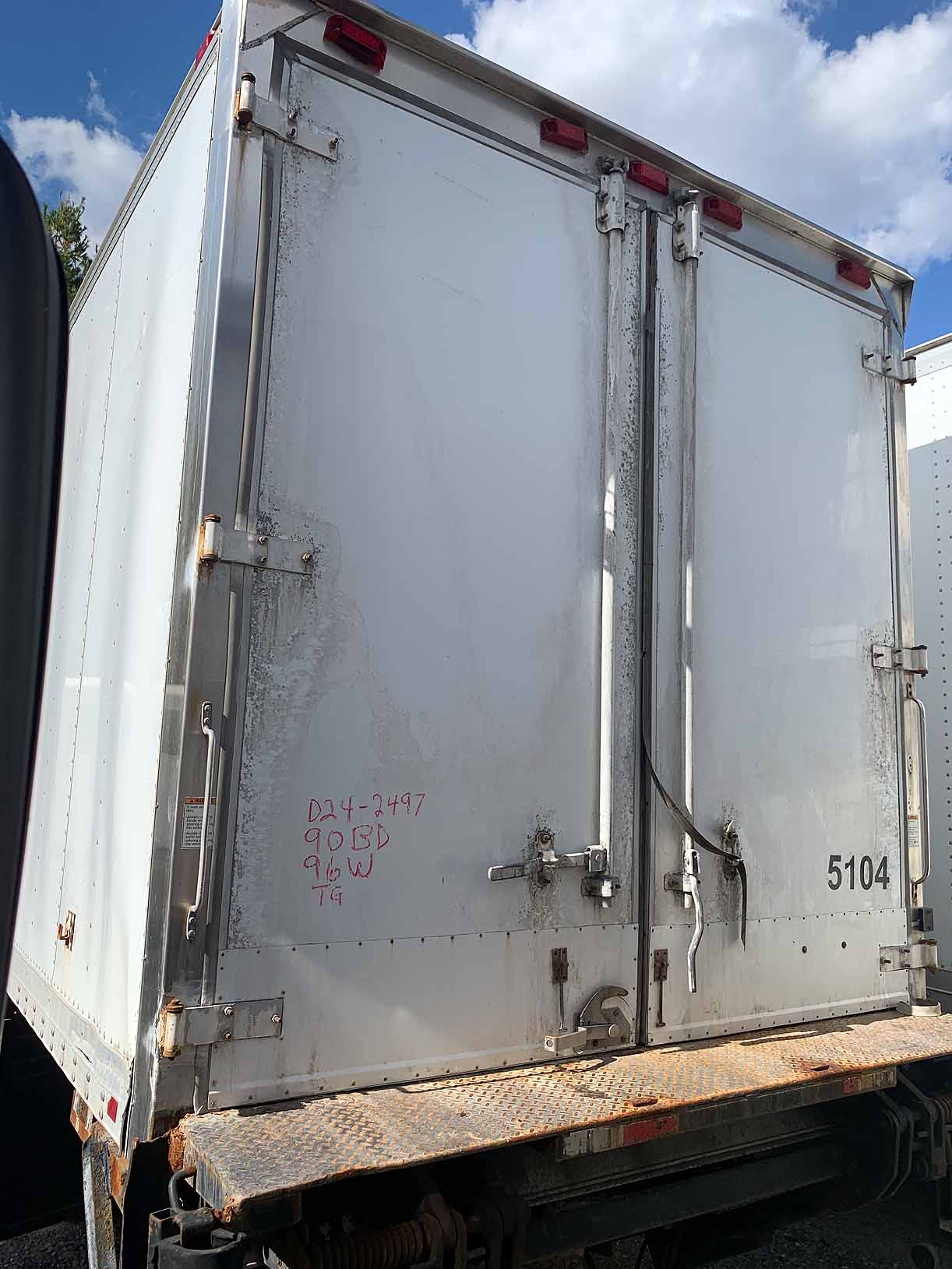. Hino 268, 2008, 7.6L, AT-HB, 24ft Box, 90in B Door, TG, N#2497 - Image 7