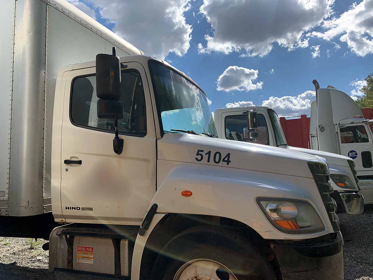 . Hino 268, 2008, 7.6L, AT-HB, 24ft Box, 90in B Door, TG, N#2497 - Image 4