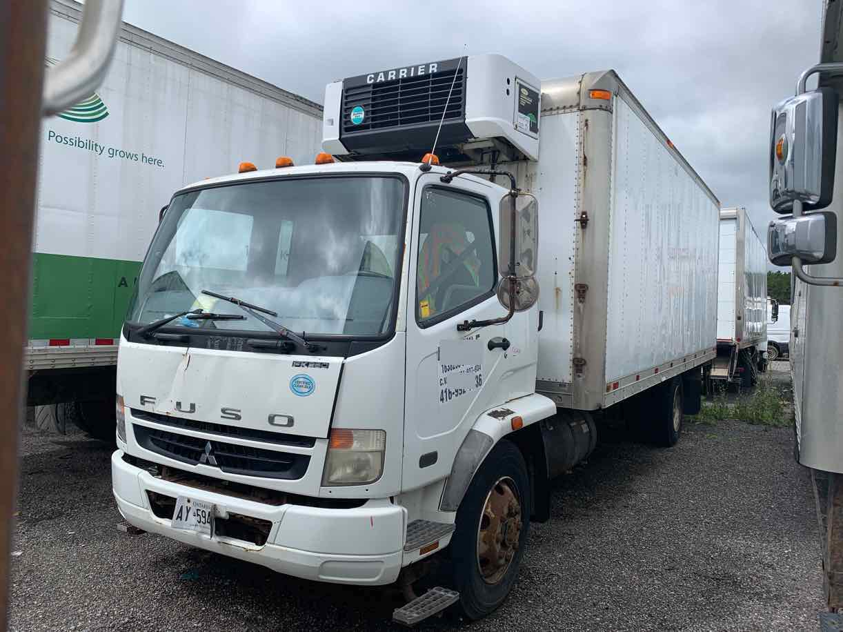 . Fuso FK260, 2009, 7.5L, AutoT-HydrB, Ext'd Cab, 22ft Reefer, 80in +Side D, C Supra 644, LG, NE4c#0044 - Image 3