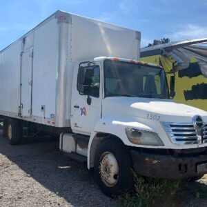 .  Hino 268, 2009, 7.6L, AutoT-HydrB, 26ft Box, 95in +Side Door, TG, N#2992