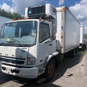 .  Fuso FK260, 2009, 7.5L, AT-HB, Ext'd Cab, 22ft Reefer, 80in +Side D, C Supra 644, LG, N#0044