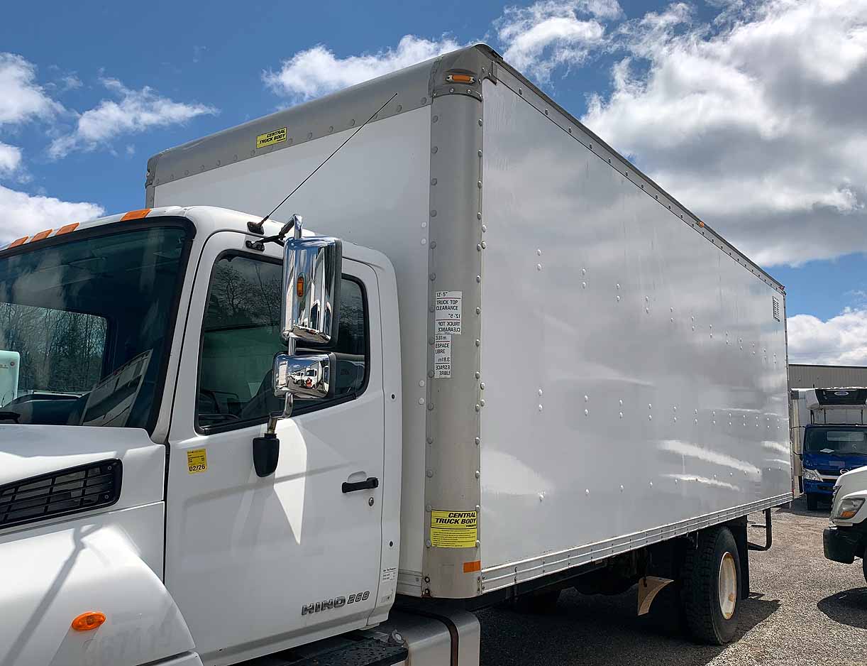 . Hino 268, 2019, 7.6L, AutoT-HydrB, 24ft Box, Rollup Door, N#9008 - Image 22