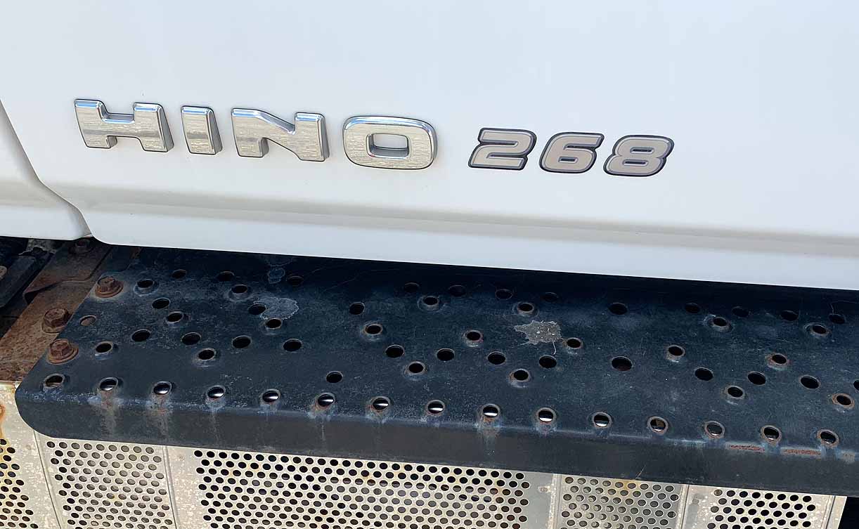 . Hino 268, 2019, 7.6L, AutoT-HydrB, 24ft Box, Rollup Door, N#9008 - Image 23