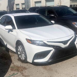 .   Toyota Camry SE, 2021, 2.5L gas, AutoT, FWD, 5Seat 4Door Sedan, white, N#1835