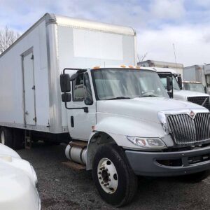 .  International 4300, 2019, Cummins 6.7L, MT-AB, 28ft Box, 96in +S Door, TG, r, N#6620