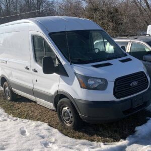.  Ford Transit 250, 2015, 3.7L gas, Auto Trans, RWD, Medium Roof Cargo Van, white, N#9615