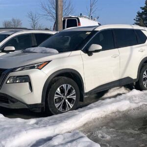 .   Nissan Rogue, 2021, 2.5L gas, AutoT, AWD, Sunroof, 4Door SUV, white, N#9873