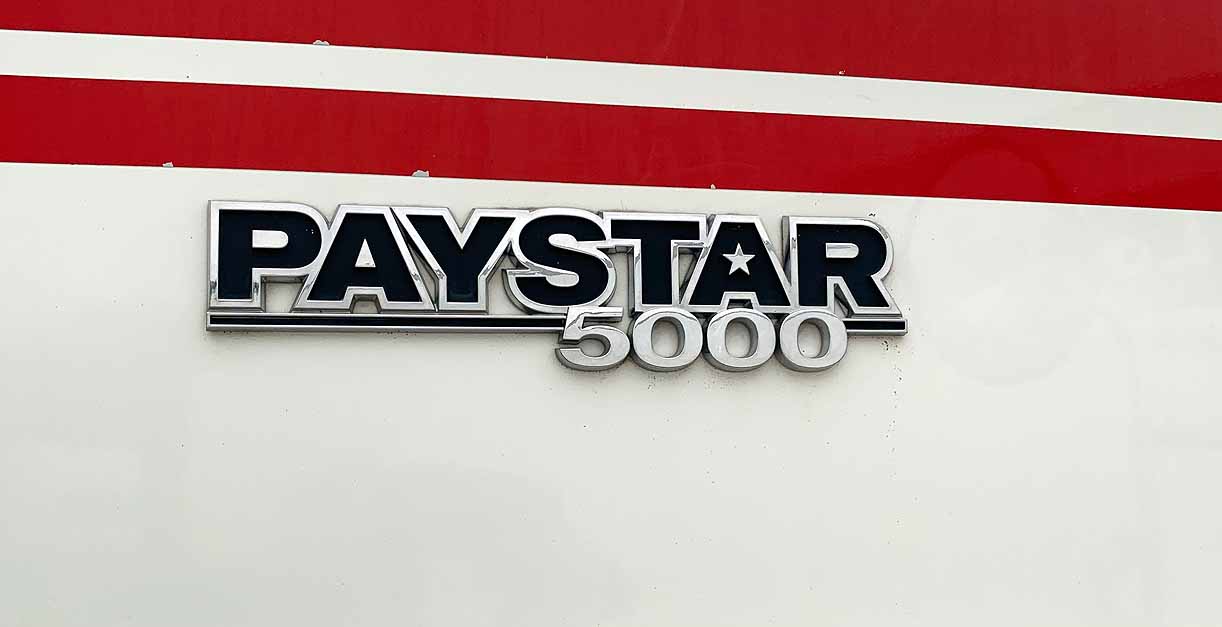. International Paystar 5600i, 2007, CAT 15.2L, MT-AB, 8x4, Twin-Steer Roll-Off, 22.5ft Hoist, N#7943 - Image 15