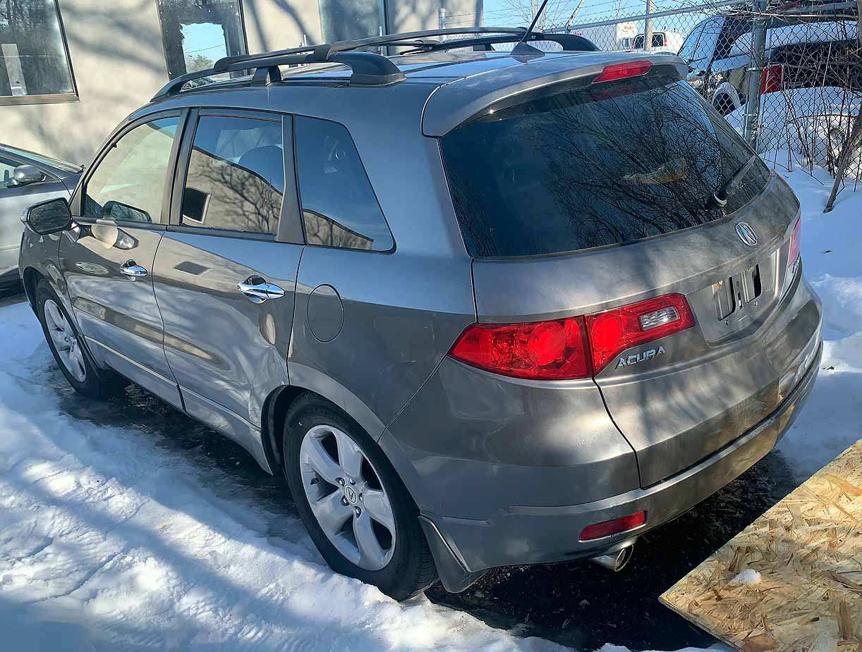 . Acura RDX, 2008, 2.3L gas, Auto Tran, 4Door SUV, grey, N#4345 - Image 5