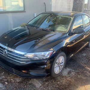 .   VW Jetta, 2019, 1.4L gas, AutoT, FWD, 4Door Sedan, black, N#3099