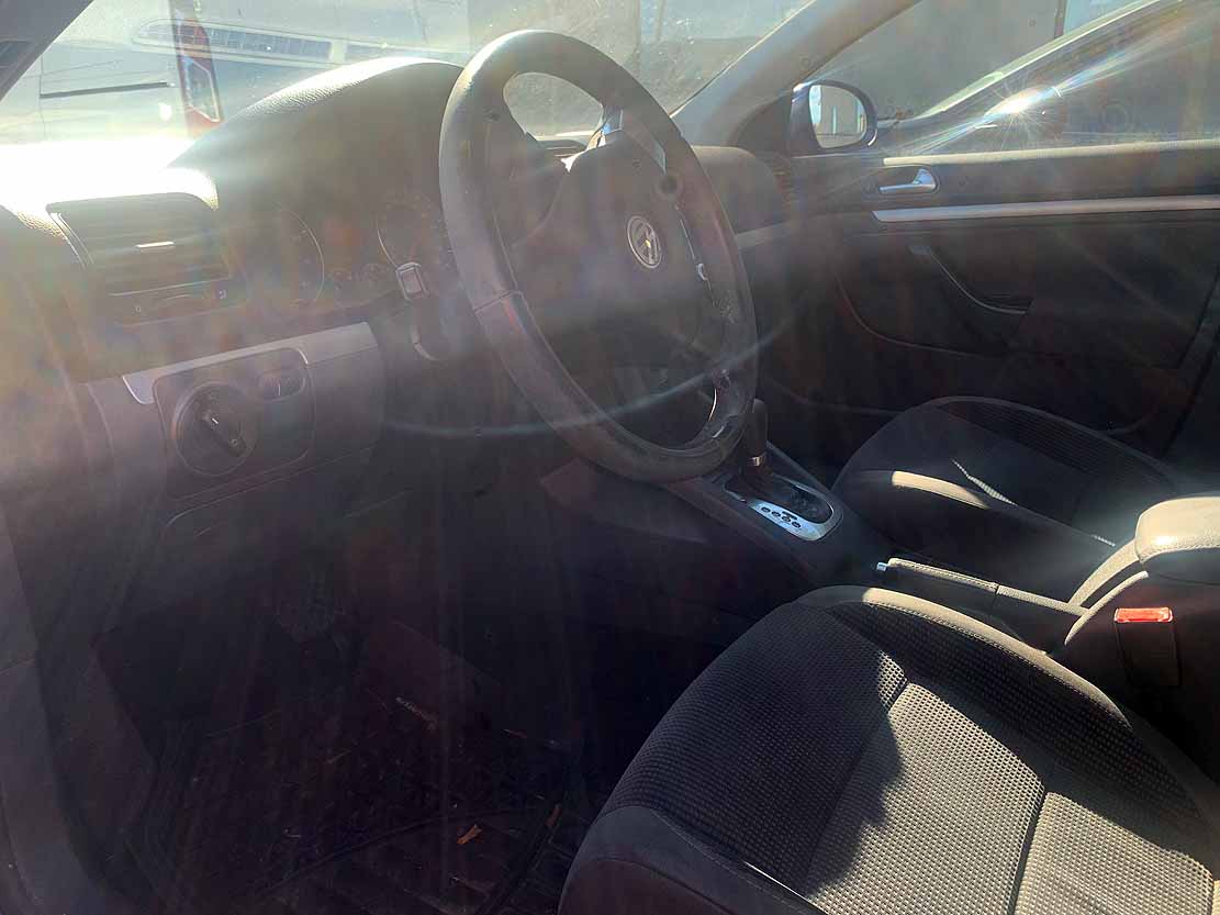 . VW Jetta S, 2008, 2.5L gas, AutoT, FWD, Sunroof, 4Door Sedan, blue, N#8234 - Image 6