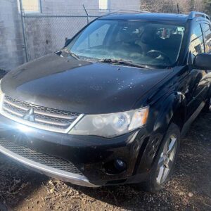 .   Mitsubishi Outlander, 2009, 3L gas, AutoT, 4WD, Sunroof, 7Seat 4Door SUV, black, N#7940