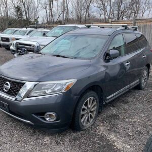 .   Nissan Pathfinder SL, 2014, 3.5L gas, AutoT, 4x4, 7Seat 4Door CUV, gray, F#9206