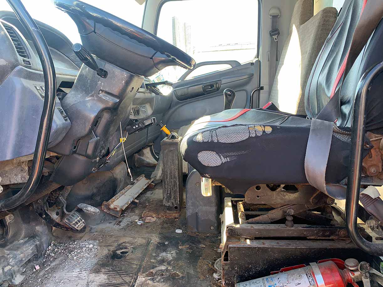 . Hino 338, 2008, 7.6L, AutoT-HydrB, Dump w/ Storage Unit, N#0856 - Image 13