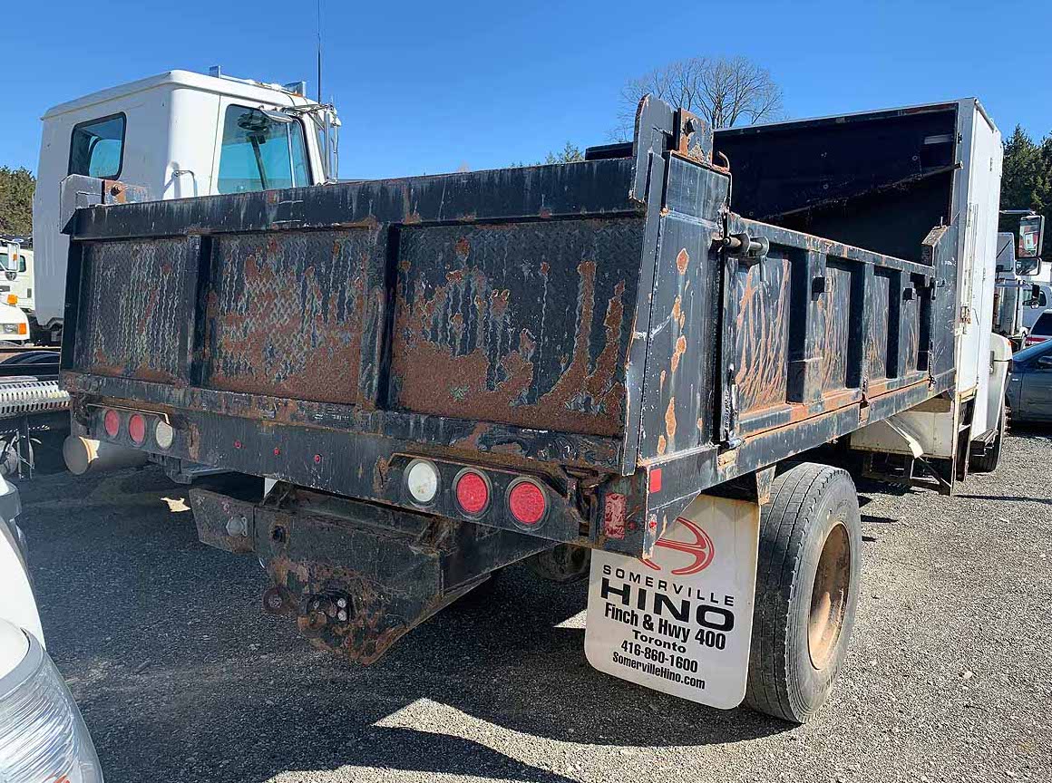 . Hino 338, 2008, 7.6L, AutoT-HydrB, Dump w/ Storage Unit, N#0856 - Image 9