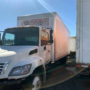 .   24ft Box, 90 Rollup Door, 96in W, TGate, on Hino 268, N#D24-KAUF