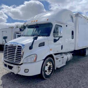 .  Freightliner Cascadia, 2013, Detroit 12.8L, AT-AB, Sleeper, 22ft Box, 97in B Doors, N#2596