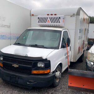 .  Chevrolet Express, 2012, 6L gas, AT-HB, Cutaway, 14ft Reefer, 72in D, ATC, N#5302