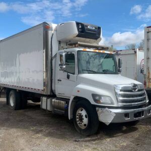 .  Hino 338, 2018, 7.6L, AutoT-HydrB, 18ft Reefer, 84in D, TGate, N#3907