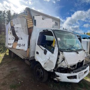 . Hino 195, 2019, *Crashed, 5.1L 210hp, Auto Tran, Crashed Box, Tailgate, NE3w#3199