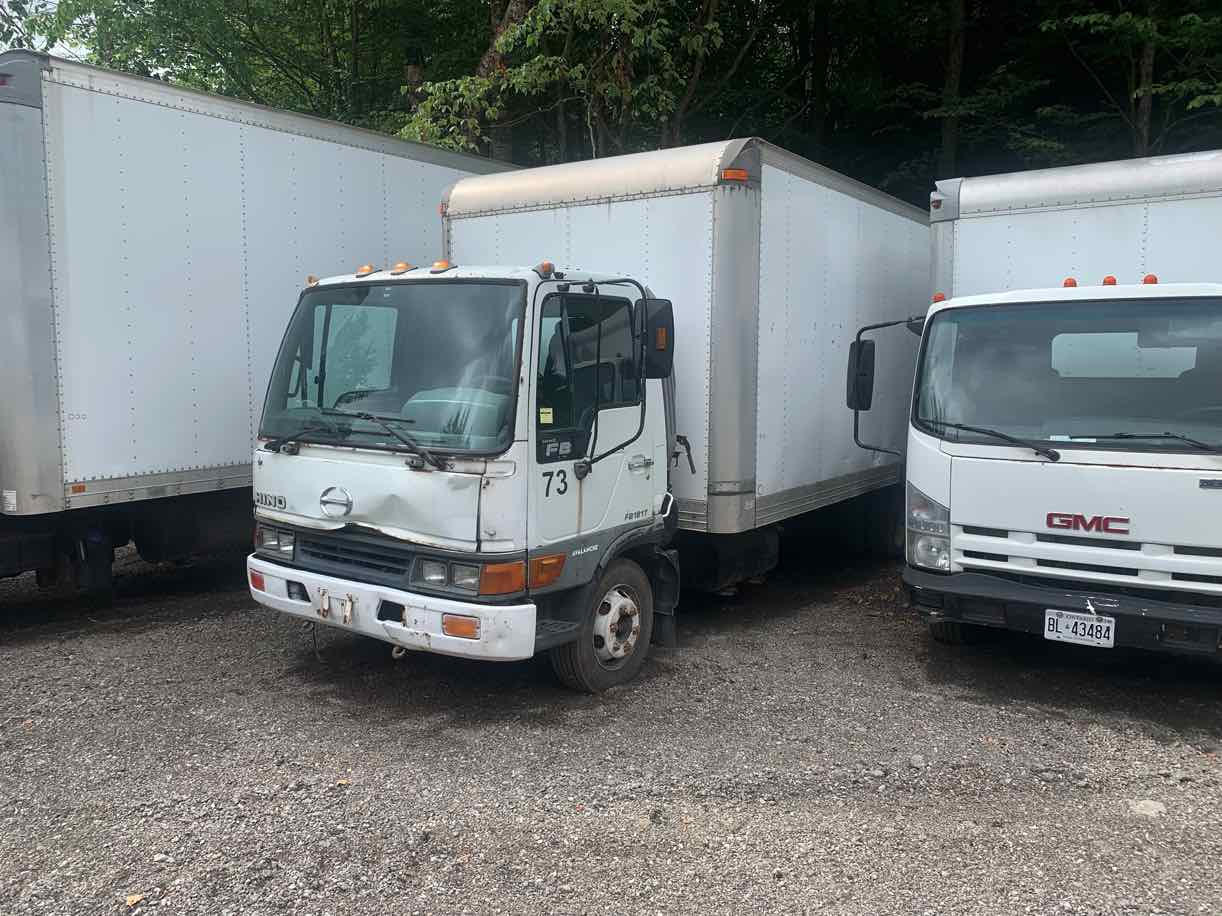 . Hino FB1817, 2001, 5.3L, AT-HB, 20ft Box, 78in Door, r, N#1352 - Image 4