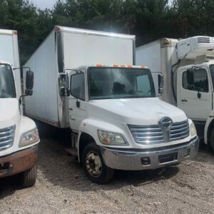 .  Hino 258, 2009, 7.6L, AutoT-HydrB, 24ft Box, 96in Door, r, NW12#1243