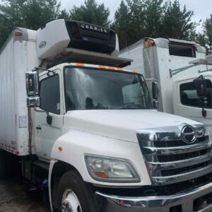 .  Hino 338, 2013, 7.6L, AutoT-HydrB, 18ft Reefer, 84in Door, Carrier Supra 650, TG, r, NW12#2004
