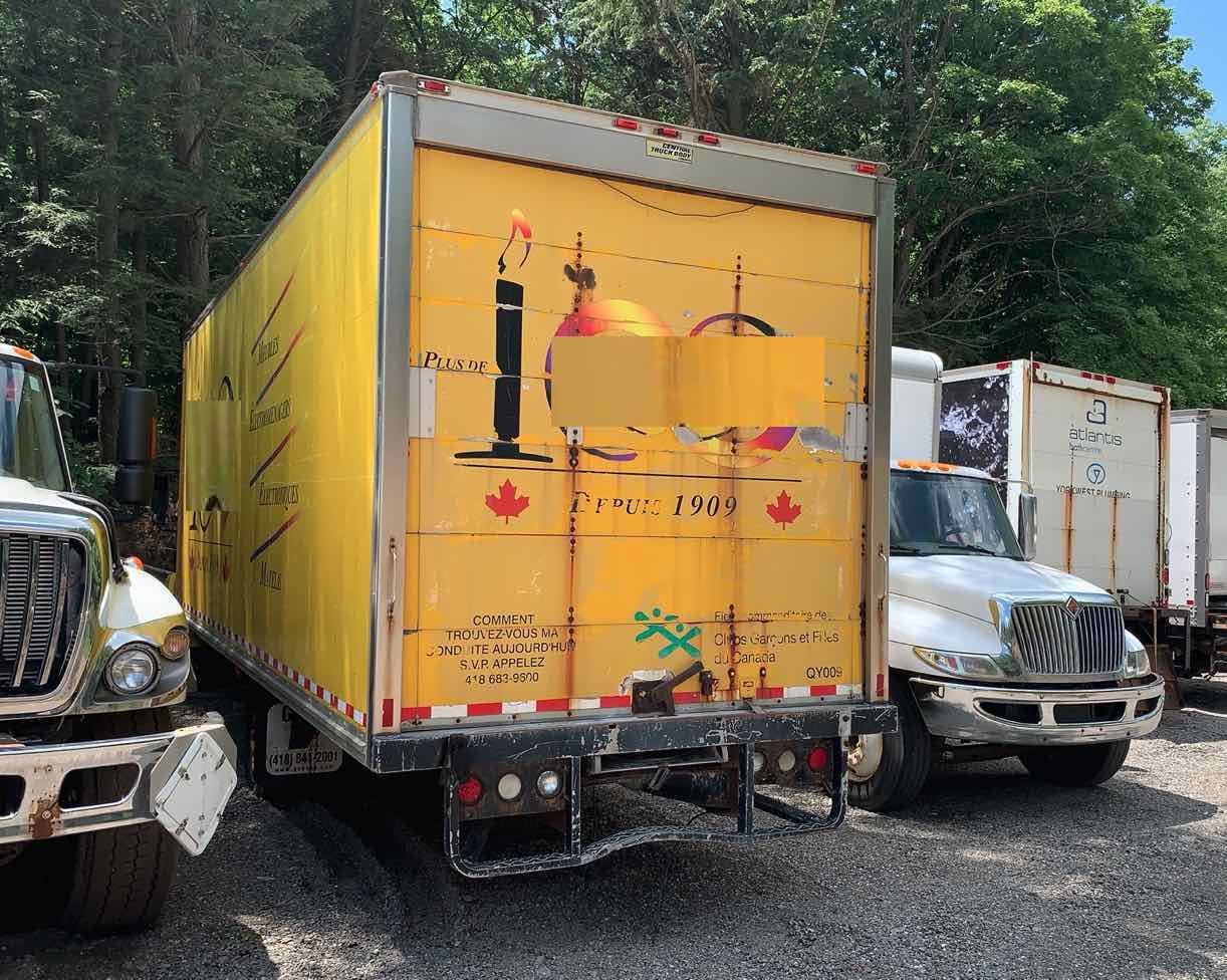 . Hino 258, 2007, 7.6L, AutoT-HydrB, 26ft Box, yellow, N12#0869 - Image 12