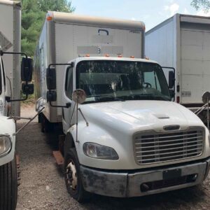 .  Freightliner M2, 2012, Cummins 6.7L, AutoT-HydrB, 24ft Box, 90in +SD, TG, NW12#7367