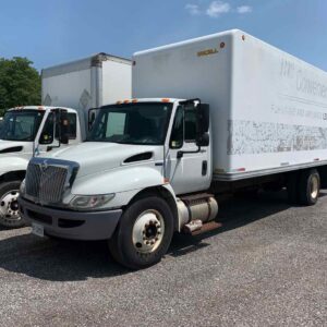 .  International 4300, 2012, 6.4L, 24ft Box Unicell, N1#8881