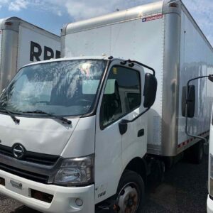 .  Hino 195, 2015, 5.1L, AT-HB, 20ft Box, 90in Door, NE3w#0847