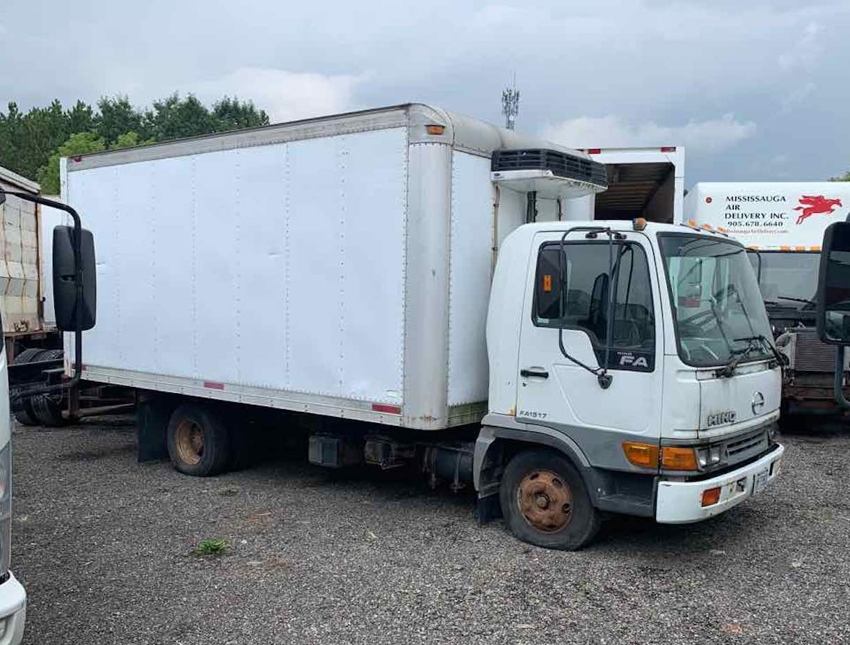 . Hino FA1517, 2002, 5.3L, AutoT-HydrB, 16ft Reefer, Carrier unit, NE3e#0649