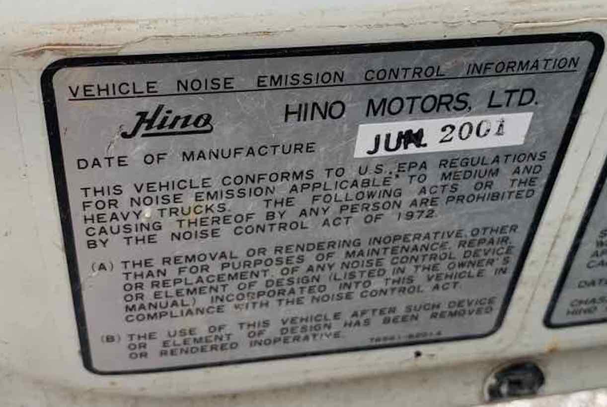 . Hino FA1517, 2002, 5.3L, AutoT-HydrB, 16ft Reefer, Carrier unit, NE3e#0649 - Image 8