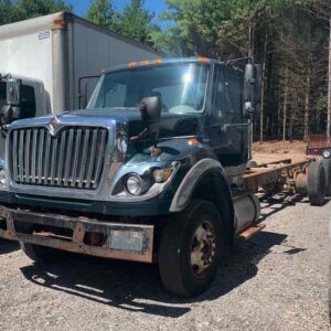 . International WorkStar 7600, 2011, 11L, ManT-AirB, 6x4, Cab & Chassis, green, NW12#4975