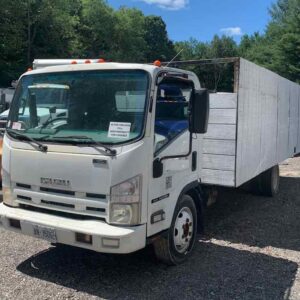 .  Isuzu NRR, 2010, 5.2L, AutoT-HydrB, 20ft Flatbed with Sides, NW12#1452