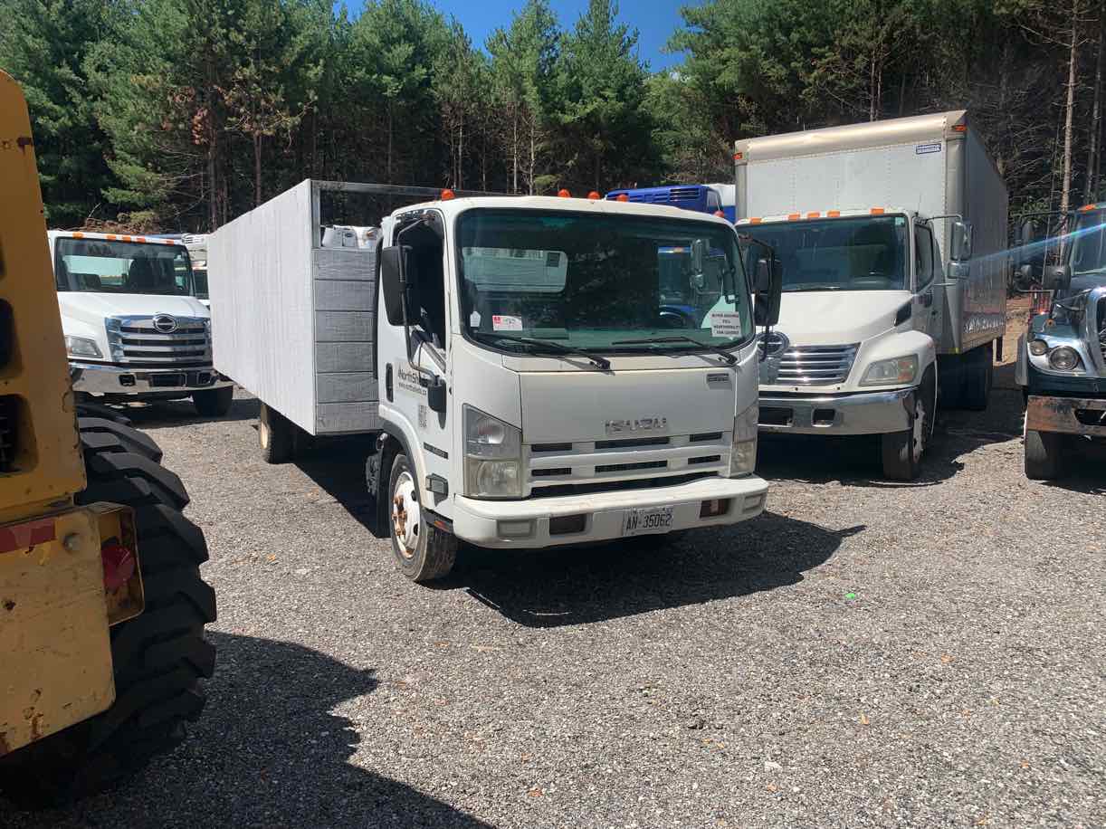 . Isuzu NRR, 2010, 5.2L, AutoT-HydrB, 20ft Flatbed with Sides, NW12#1452 - Image 3
