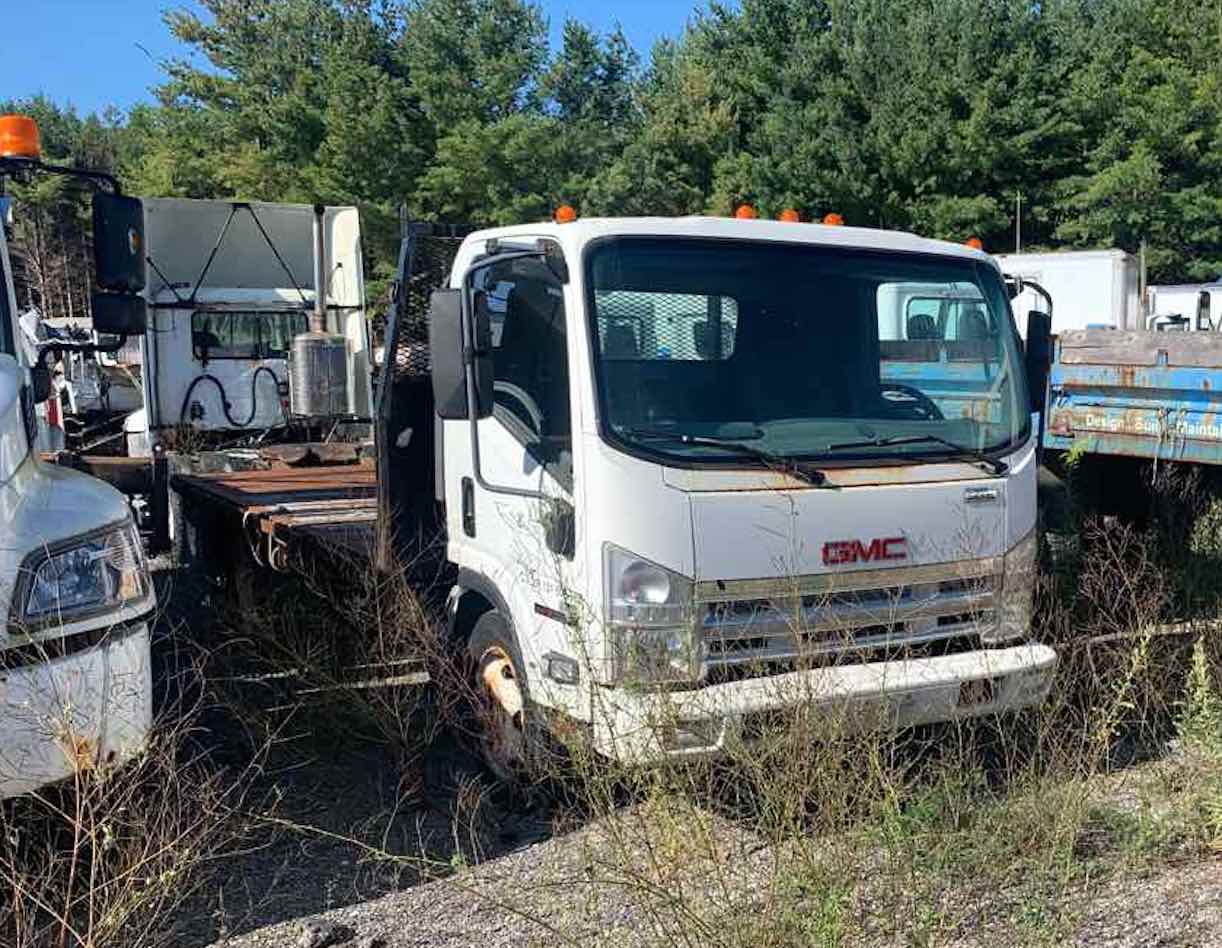 . GMC W5500, 2008, Isuzu 5.2L, AutoT-HydrB, Flatbed, NE7c#0483 - Image 2