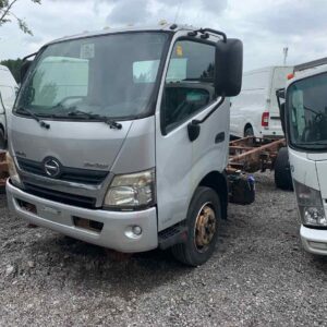 . Hino 195, 2012, 5L, AutoT-HydrB, Cab & Chassis, grey, NW10#1113