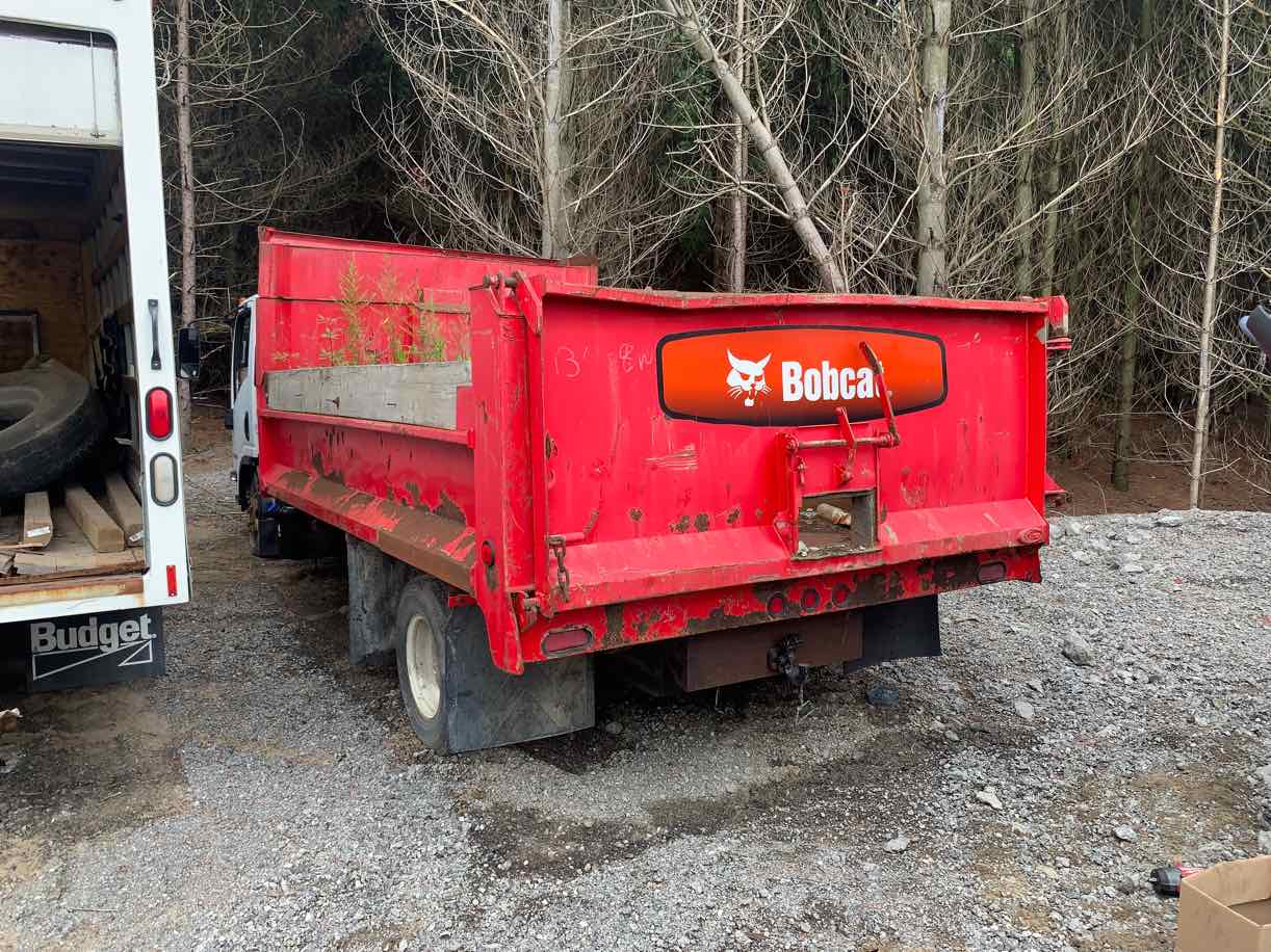 . Isuzu NPR, 2013, 5.2L, AutoT-HydrB, 13ft Dump, 8ft W, red, NW10#4297 - Image 28