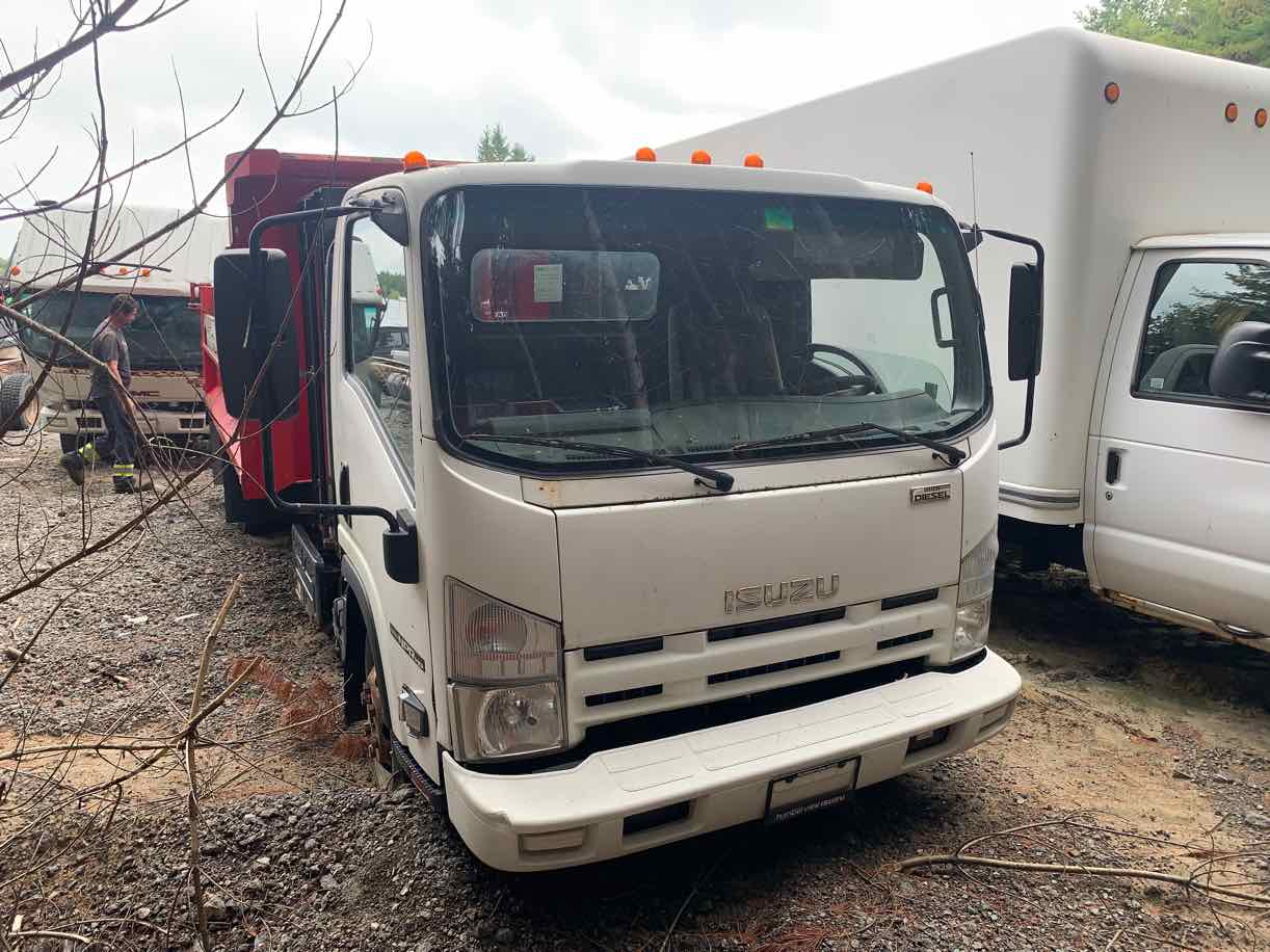 . Isuzu NPR, 2013, 5.2L, AutoT-HydrB, 13ft Dump, 8ft W, red, NW10#4297 - Image 3