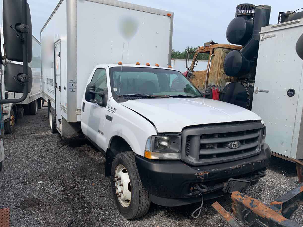 . Ford F550, 2004, 6L diesel, AutoT-HydrB, 17ft Box, Side Door, NE5c#1628