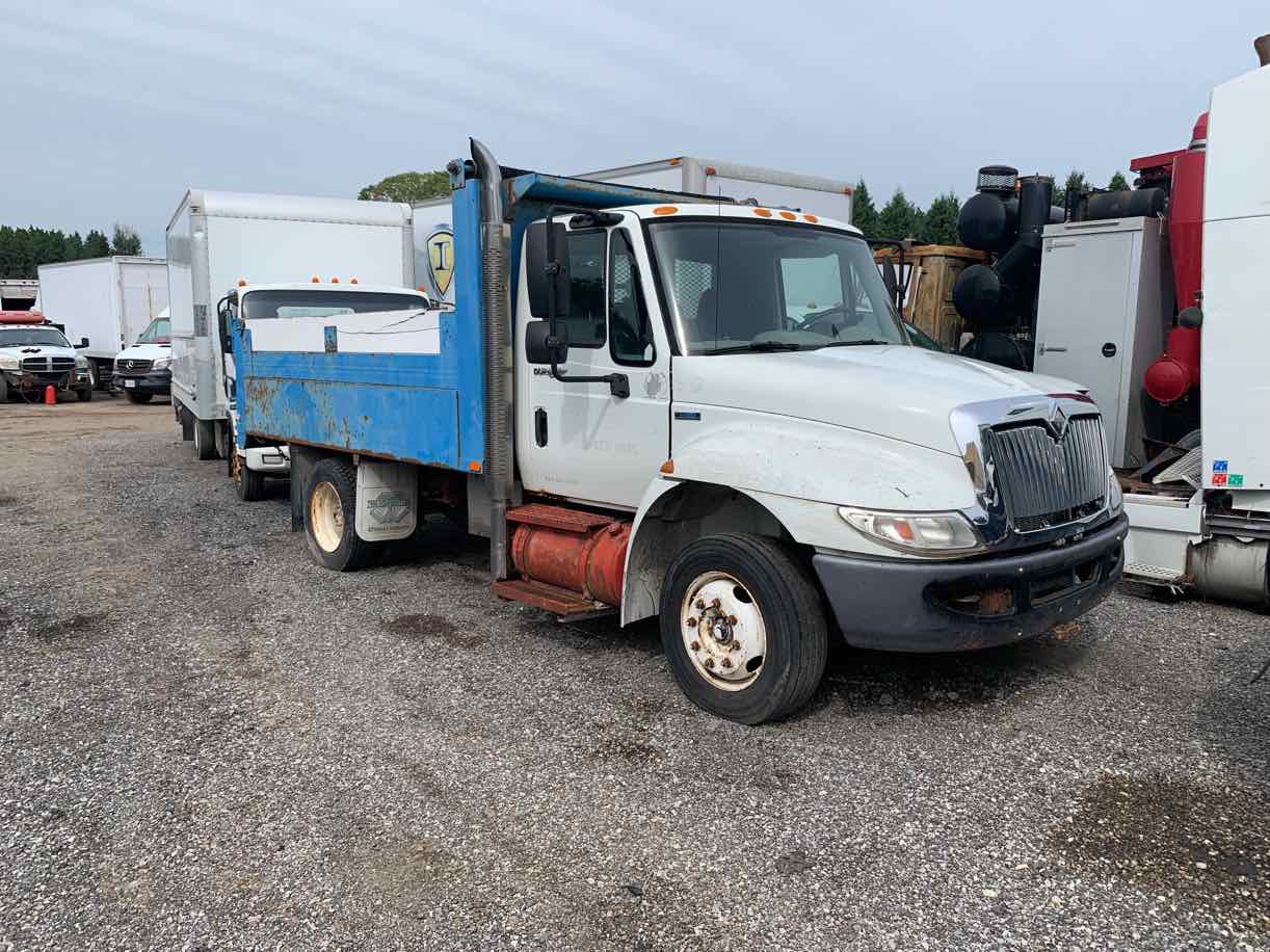 . International 4300, 2008, 6.4L, AutoT-HydrB, Dump blue, NE5w#0420 - Image 14