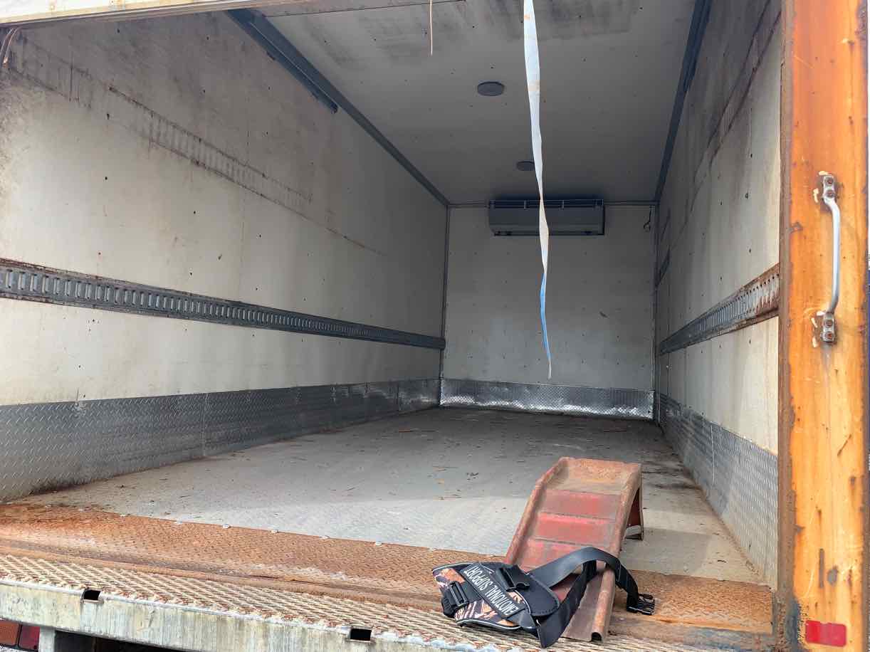 . Fuso FE180, 2010, 4.9L, AT-HB, 20ft Reefer, Side Door, Carrier Supra 744, NE5w#8508 - Image 5