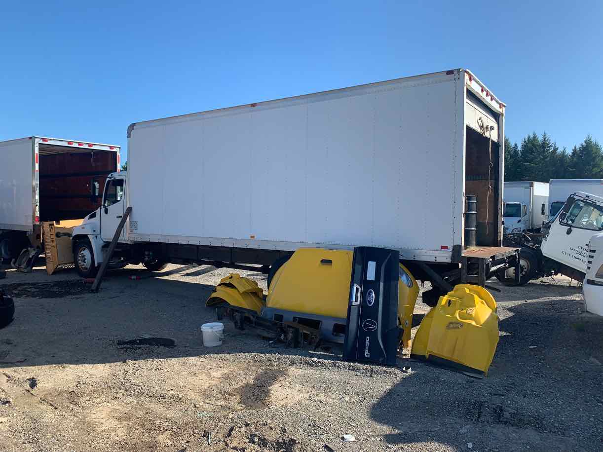 . Hino 268, 2009, 7.6L, AutoT-HydrB, 24ft Box, 90in Door, TGate, NE6c#1441 - Image 4
