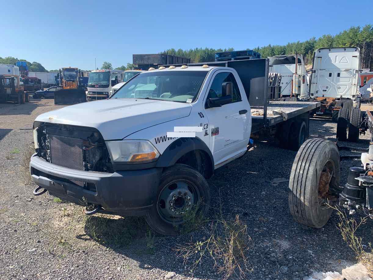 . Dodge Ram 4500, 2012, Cummins 6.7L, AutoT-HydrB, Flatbed, NE7c#4263
