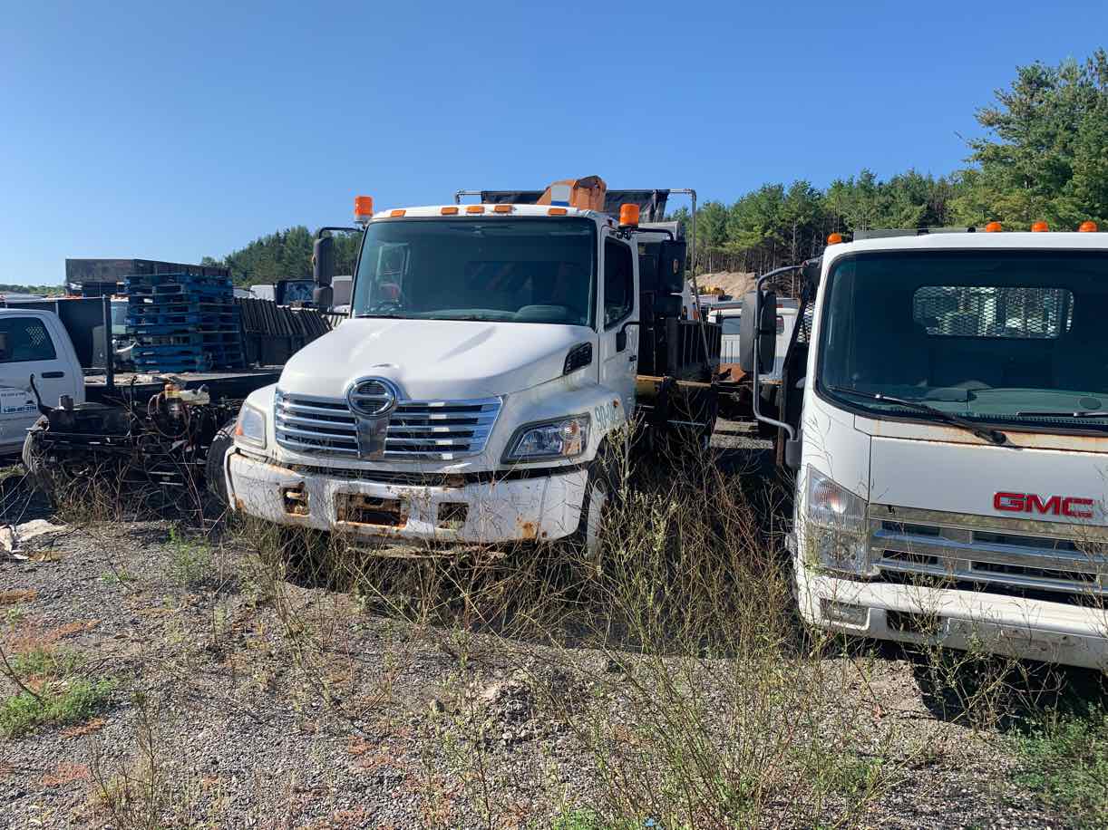 . Hino 358, 2008, 7.6L, AutoT-AirB, 18ft Dump, w/ Knuckle Boom, r, NE7c#2282 - Image 21