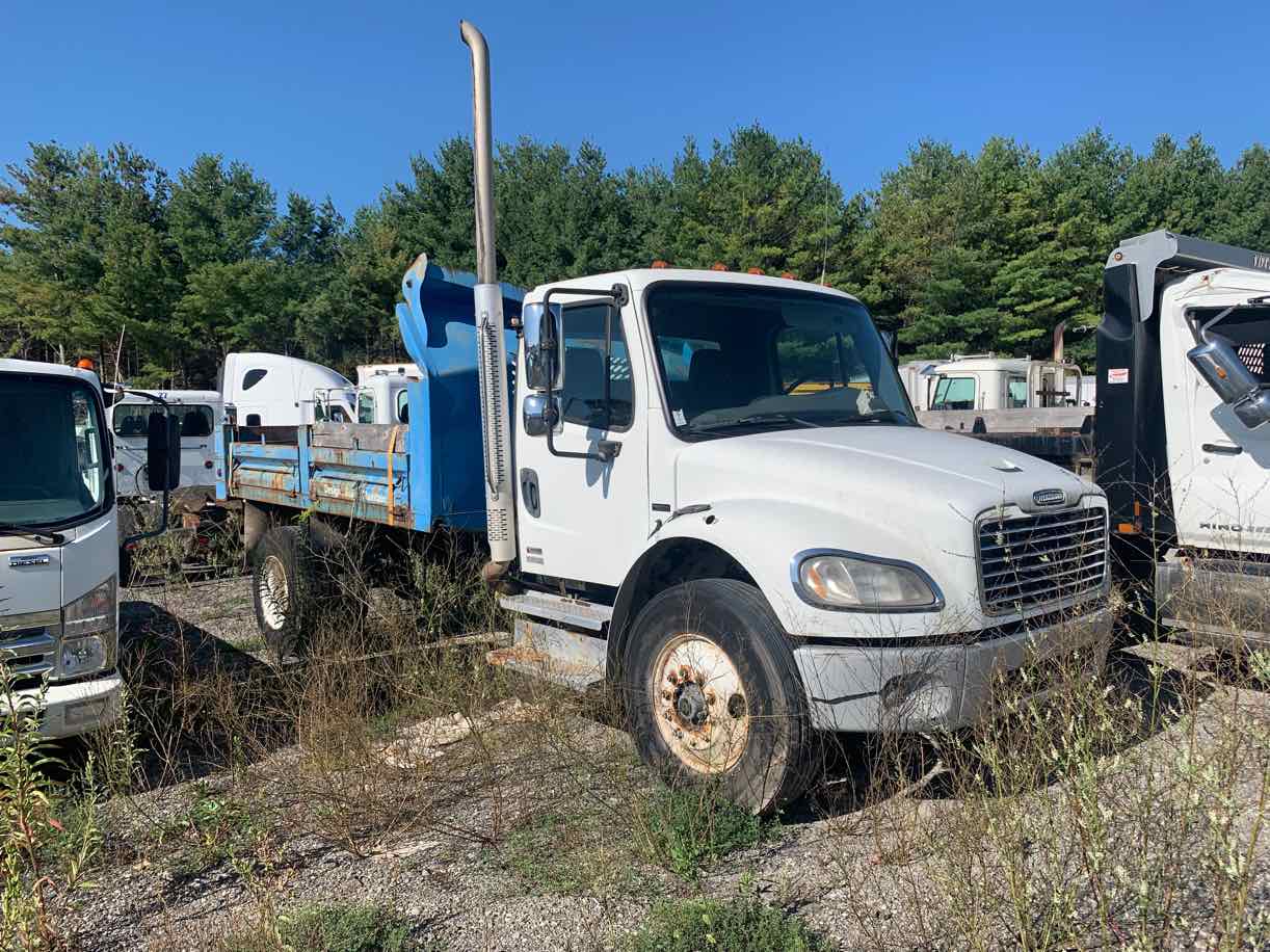 . Freightliner M2, 2009, Mercedes 7.2L, AutoT, *Dump Front is Damaged, NE8c#6729